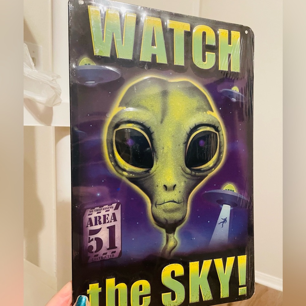 Open Road Brands Area 51 UFO Sign